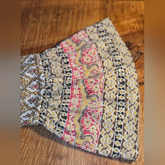 Stlye&Co, L, Multi, Bohemian Peasant Top - Picture 4 of 4